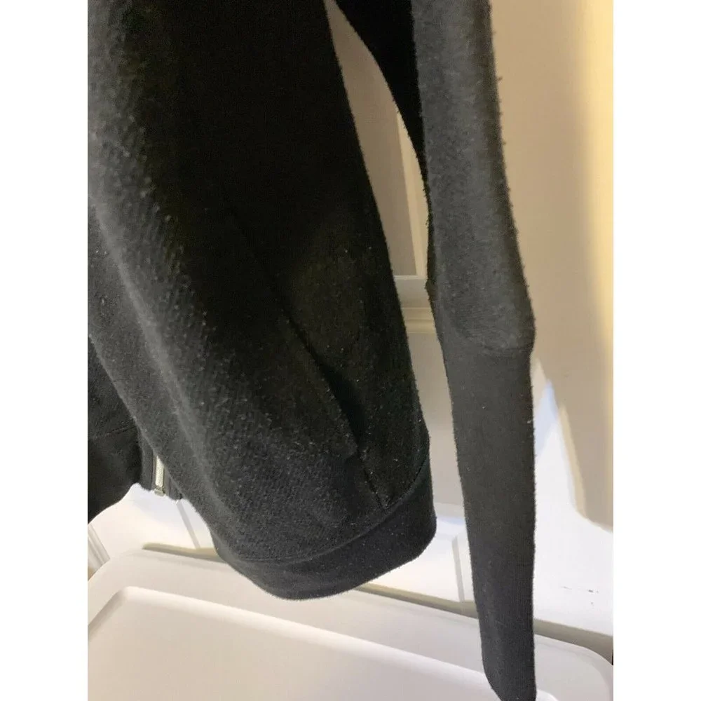 Aspire Lightweight Side Zip Jacket Black Women‎ Sz L
